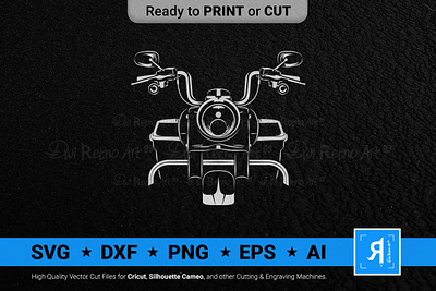 King Road Touring Motorcycle Logo Silhouette adventure apparel big bike chopper craft cricut cut files dxf harley davidson illustration logo monogram motorbike motorcycle road king silhouette svg touring tshirt vector