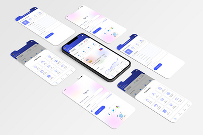 Finance App branding design finance graphic design ui ux