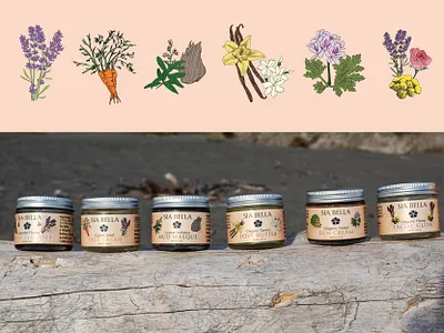 Sia Bella Skincare- Custom Illustrations brand photograpy brandidentity branding design design studio freelance graphic design illustration label label design logo package design packaging photography plant plant illustration skincare skincare branding