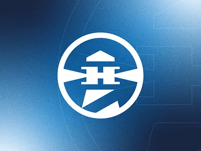 Letter H Lighthouse Logo | Available for Purchase building logo firm logo h initials logo h logo horizon logo initial logo letter h logo lighthouse lighthouse logo modern logo monogram logo tower logo