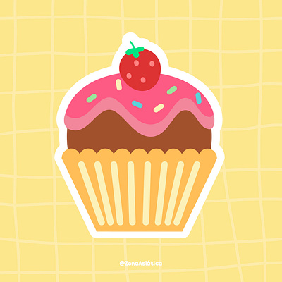 Cupcake adobe illustrator adobe ilustrator arte digital branding desinger graphic design illustration ilustrator logo motion graphics