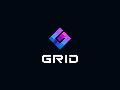 G letter modern logo grid logo bank banking bit coin branding branding identity crypto currency it logo logo design medicine modern nft tech technology