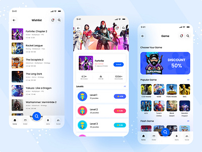 Game Store - UI Mobile App app design app ux design application dailyui design game game app game stor game ui gamer mobile app desgn mobile app design mobile game mobile ui nintendo play ui ui design ux videogame