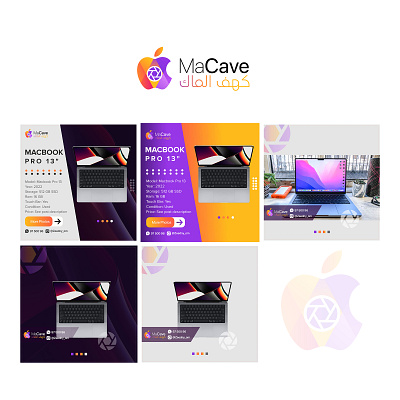 Brand Identity Design apple banner graphic design instagram logo logo identity social media