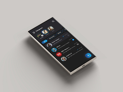 Daily UI Challenge - Day 013 - Direct Message app design figma messaging app telegram ui