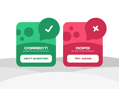 Quiz Flash Message - Daily UI #011 daily ui daily ui 011 dailyui 011 dailyui 11 dailyui011 dailyui11 day 11 dialog dialog box flash message flash message pop up flash messages pop up pop up box pop up message quiz quiz app quiz flash quiz flash message quiz pop up