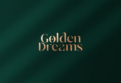 Golden Dreams - Logo by Brandall Agency branding dreams logo golden logo graphic design logo moon logo