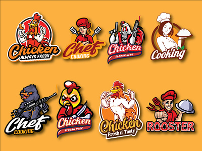 Cooking Logo Design branding coking loog design graphic design illustration illustrator logo logos loog masco logo mascot typography ui ux vector