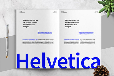 HELVETICA - Magazine Template a4 art bauhaus brochure brochure template catalog clean creative exhibition helvetica indesign letter lookbook magazine magazine design magazine template modern multipurpose print printing