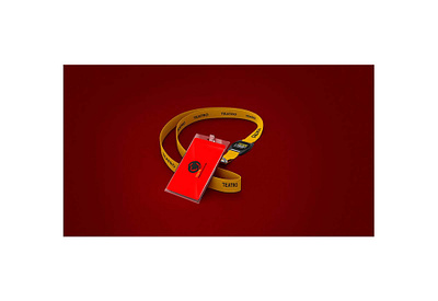 Lanyard Teatro illustration photoshop
