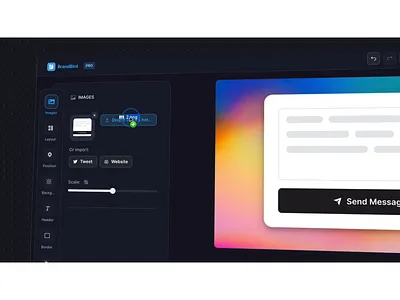 BrandBird - Turn screenshots into beautiful images ⚡ app design ui ui design uidesign uiux ux