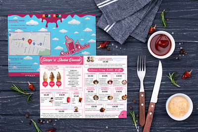 Foldable restaurant food menu book design flyer flyer design foldable flyer food flyer food menu food menu mockup menu book menu card restaurant