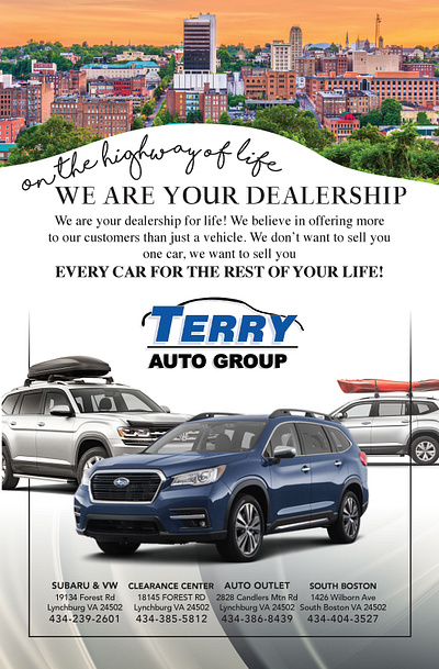 AD FOR AUTO DEALER