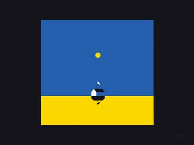 PEACE RETRIEVAL 2d artwork color digital illustrator flat geometric illustration illustration digital illustrator landscape minimal minimalist nature peace politics vector