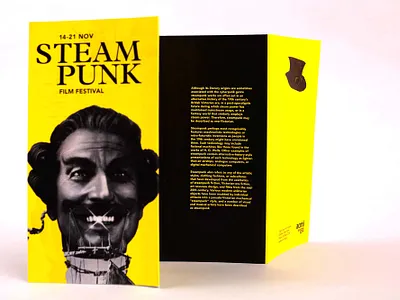 Film Festival - Brochure finished art illustration photoshoot photoshop printing