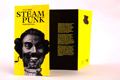 Film Festival - Brochure finished art illustration photoshoot photoshop printing