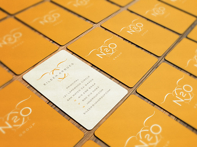 N2O Group Logo + Business Card branding design digital collage digital photography graphic design illustration logo mixed media ui vector