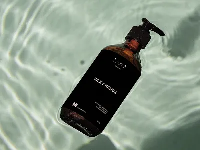 Haunah Skincare brand design branding lettering logo minimal packaging typo typography