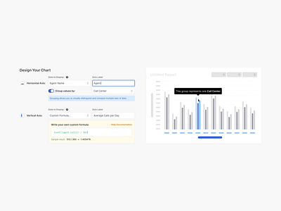 Custom Chart Designer chart chart builder chart designer custom custom report designer formula graph indiana indianapolis innovatemap report report builder ui