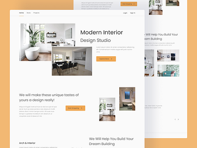 Product Interior Design Website branding clean design design studio flat homepage interior interior design landing page layout minimal minimalism product studio ui ui ux uidesign ux website