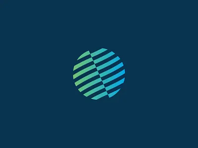 Globe Logomark for Fintech Platform abstract bold branding brandmark crypto digital brand exchange finance fintech brand globe logomark icon app identity design logo symbol modern simple tech company technology world