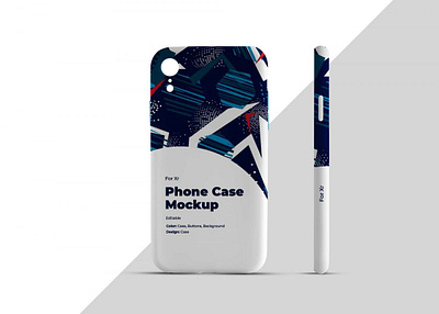 Free Phone Case Mockup branding case design free illustration logo menu mockup phone psd template ui ux vector