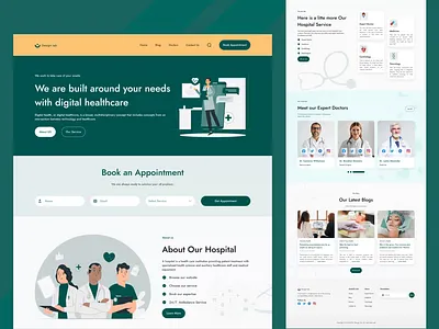 Doctor Appointment website animation appointment branding design doctor booking doctor wesite easy appoitnment graphic design ilias illustration medical website minimal motion graphics popular animation trending ui ui design ux web uiux website
