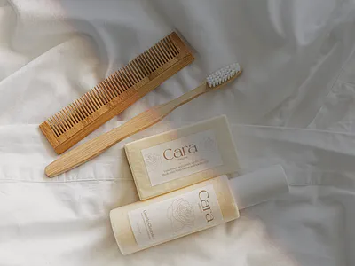 Cara skincare products branding design graphic design logo packaging typography