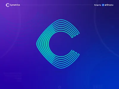 Cymetrics - Logo design with colorful monogram branding best logo branding c letter logo c logo colorful creative cymetrics design flat gradient graphic design icon logo logo ideas logo need minimal modern typography vector