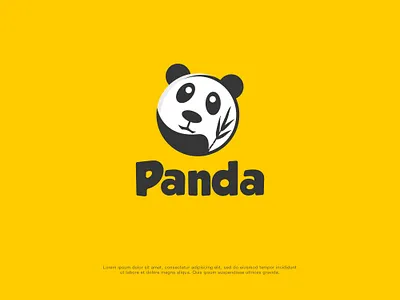 Panda Logo animal brand identity branding clean dailylogochallenge grid logo logodesign minimal modern panda panda logo pandabear pandalove pandas solid color vector