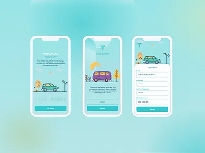 Daily UI Challenge - 001 (Signup) animation branding graphic design logo motion graphics ui