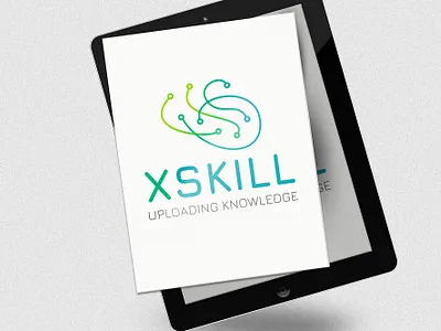 Logo brain brain branding logo