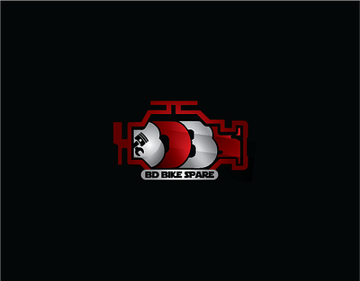 Logo Design BD Bike Spares bdpartslogo graphic design logo logo design motorcyclepartslogo motorparts logo parts logo