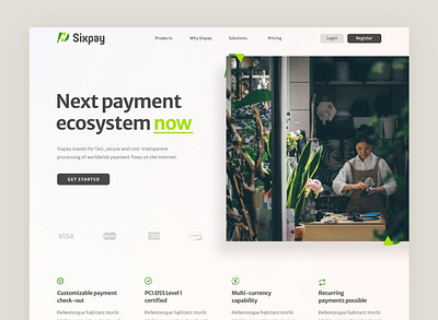 Payment app website adobe xd app clean figma green light payment payment app tinthumb ui web web design wordpress