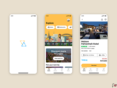 Travel App UI booking booking app concept design discover explore interface mobile online plan review travel travel app trip ui ux