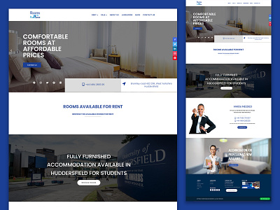 User-Friendly And Engaging Website Design accommodation agency design environment figma furnished hospitality lifestyle luxury rented rooms services ui ux website