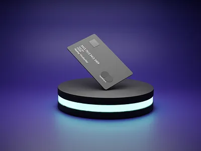 3D Card 3d 3dart 3ddesign 3dillustration 3dmodeling art bank blender branding card credit design icon illustration logo render ui web