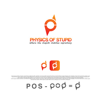 Logo Design graphic design logo minimal logo new logo physics of stupid