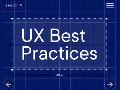 UX Best Practices branding design flat graphic graphic design illustration interface typography ui ux vector web web design website