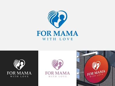 For Mama (with love) branding care design formama formamawithlove graphic design graphicdesign identity branding illustration illustrator logo logo a day logodesiger logodesign logomaker logos logotype love mamacare