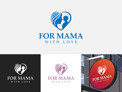 For Mama (with love) branding care design formama formamawithlove graphic design graphicdesign identity branding illustration illustrator logo logo a day logodesiger logodesign logomaker logos logotype love mamacare