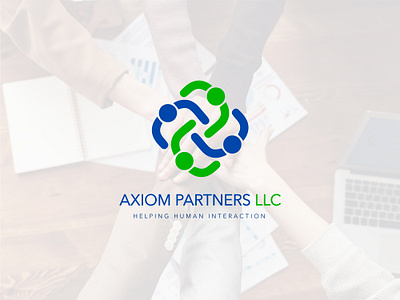 Logo Design for Axiom Partners branding business creative design graphic design illustration logo minmal typography vector