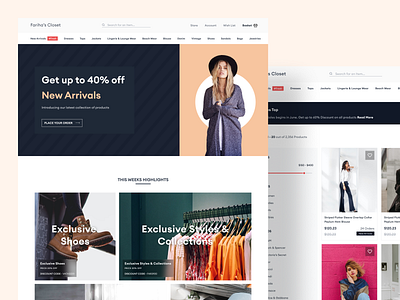 E - Commerce Landing Page Design businesswebsite creativelandingpageui dribbble e commerce landing page design e commercewebsite ecommerce ecommercelandingpage ecommerceuidesign ecommercewebsite figmadesign landingpage productwebsite templatedesign ui uidesign uiux webdesign webdesignui websiteuidesign webui