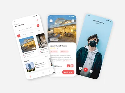 Real Estate Mobile App Design apartment app design building clean design home home rent house ios minimal mobile mobile app property real estate real estate app rent residence ui uiux uxdesign