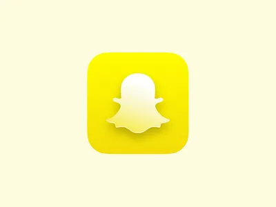 Snapchat app icon - Daily UI 005 app app icon apple big sur concept daily ui design figma snapchat ui ui design
