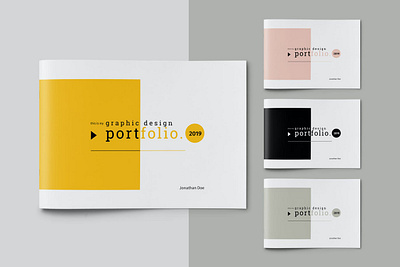 Graphic Design Portfolio Template app branding brochure clean design graphic graphic design graphic design portfolio indesign letter minimal minimalist popular portfolio portfolio template print print design printing simple template