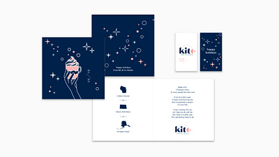 Kit & Co Studio Client Gift holidaycard illustration self promo