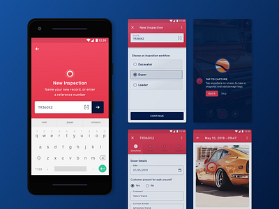 Record360 • New Inspection Feature car rental design feature flow information architecture process product ui ui design uiux user experience user interface userflow ux ux design uxui web app web app design web application webapp