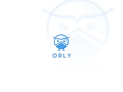 orly - owl graph logo pictogram brand branding conception design graphic design illustration illustrator inspiration logo mascot pictogramme