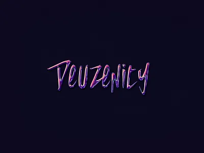 Deuzenity branding graphic design logo texture typography